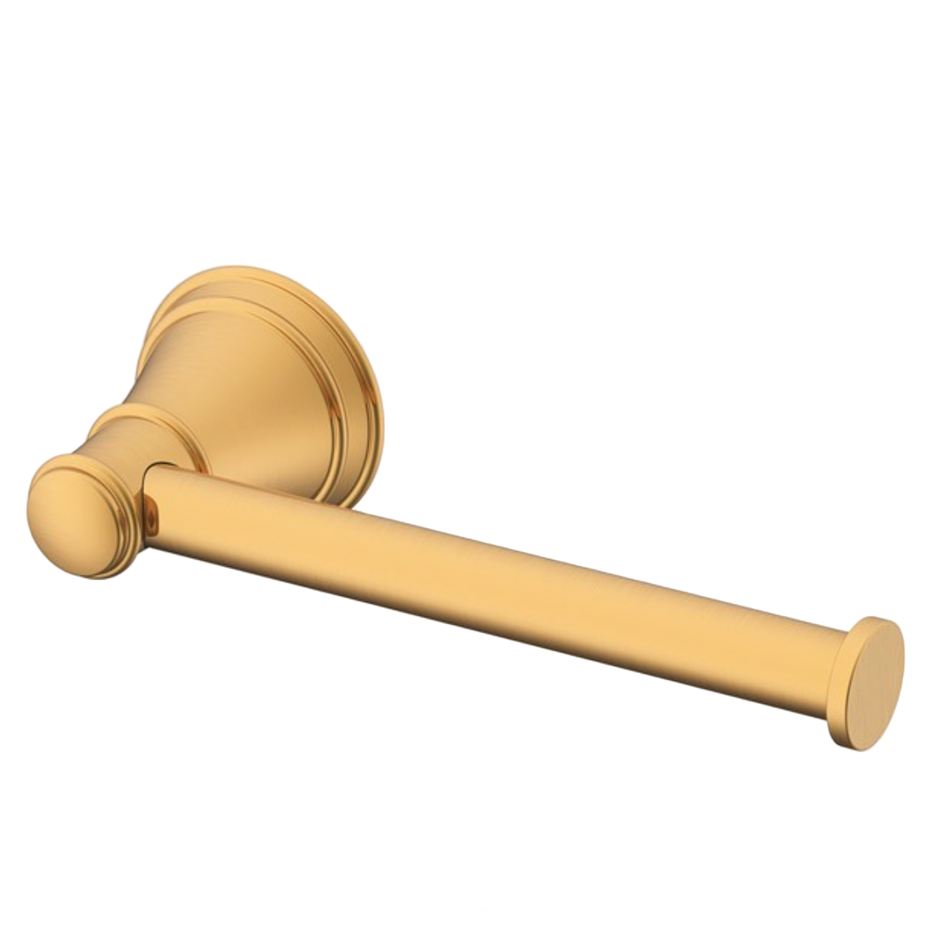Antique Brushed brass toilet paper holder