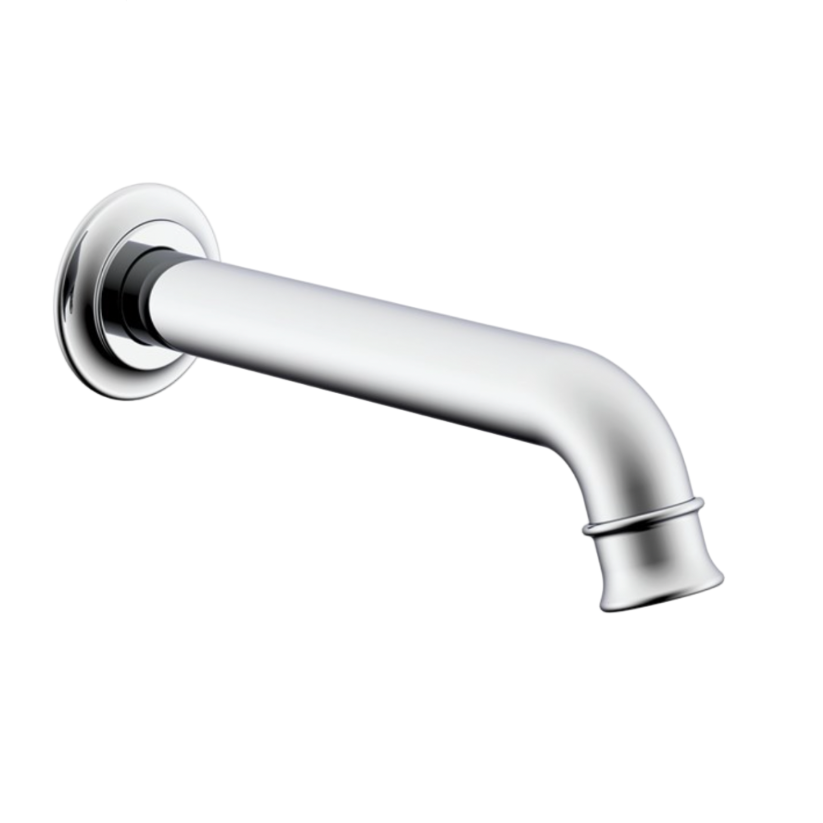 heritage chrome bath or basin spout 