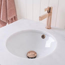 ADP Round Gloss White Ceramic Under Counter vanity Basin  370mm 