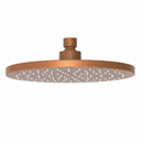 220mm brushed copper shower head