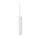 White toilet brush with holder 