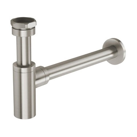 Bathroom Basin Bottle Trap Brushed Nickel