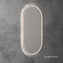 Aulic Beau Monde LED Backlit Framed Touch Free Sensor Mirror 900x450mm