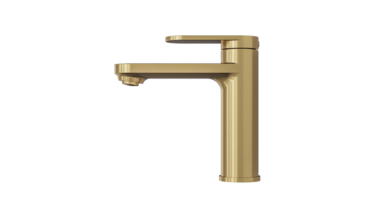 Linsol Capo Basin Mixer Brushed Brass