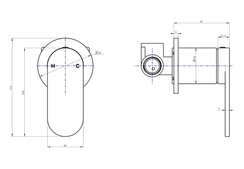 Linsol Capo Wall Mixer Tap Brushed Nickel