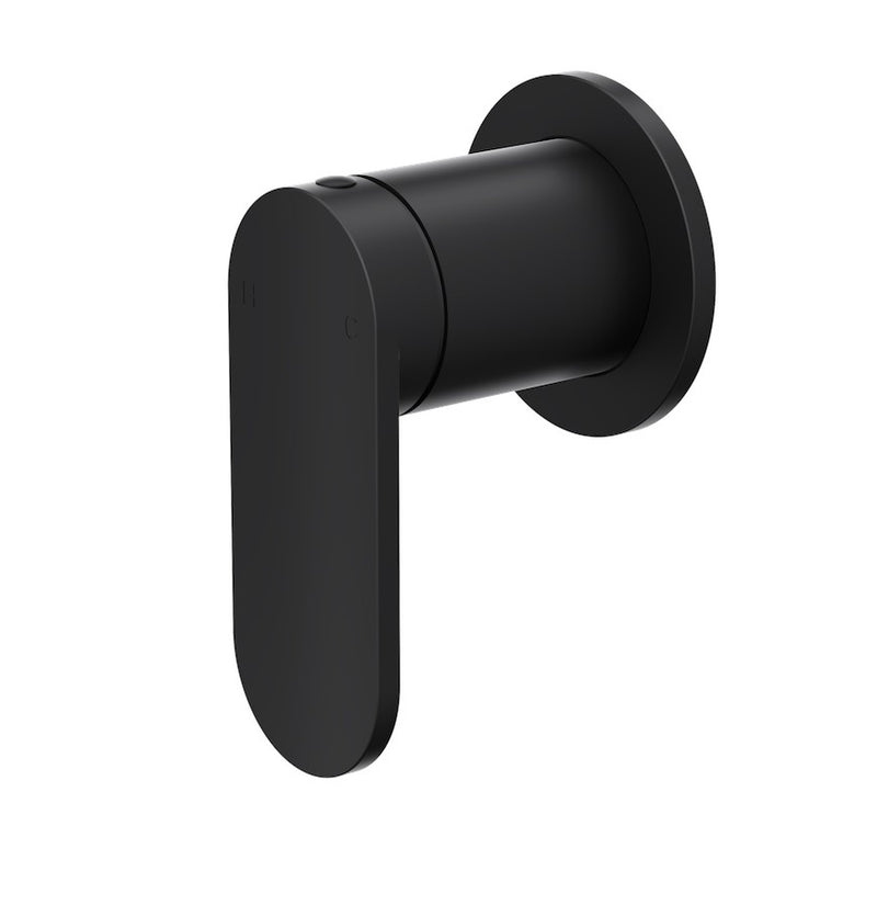 Linsol Capo Wall Mixer Tap Matte Black