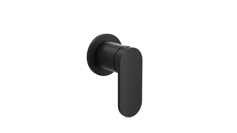 Linsol Capo Wall Mixer Tap Matte Black