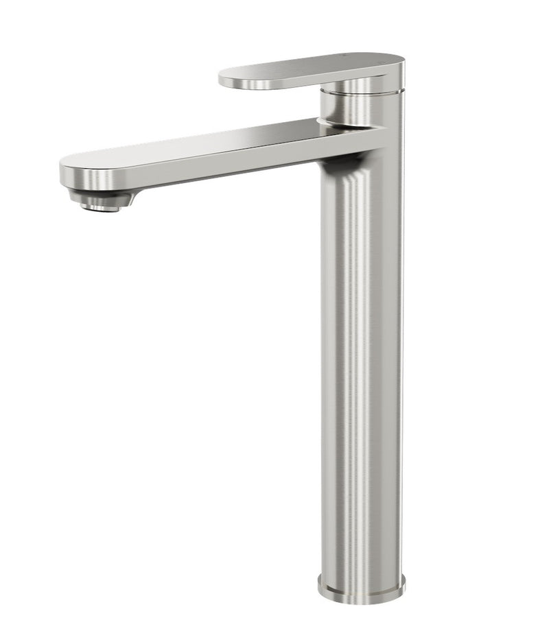 Linsol Capo Tall Basin Mixer Brushed Nickel