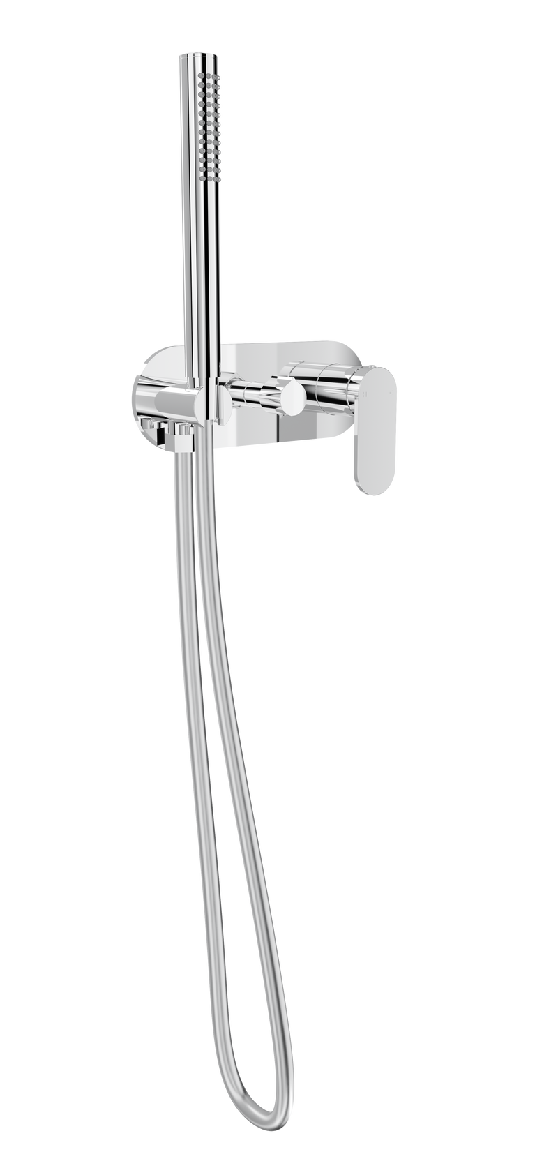 Linsol Capo 1-Plate Wall Mixer with Diverter & Hand Shower Chrome