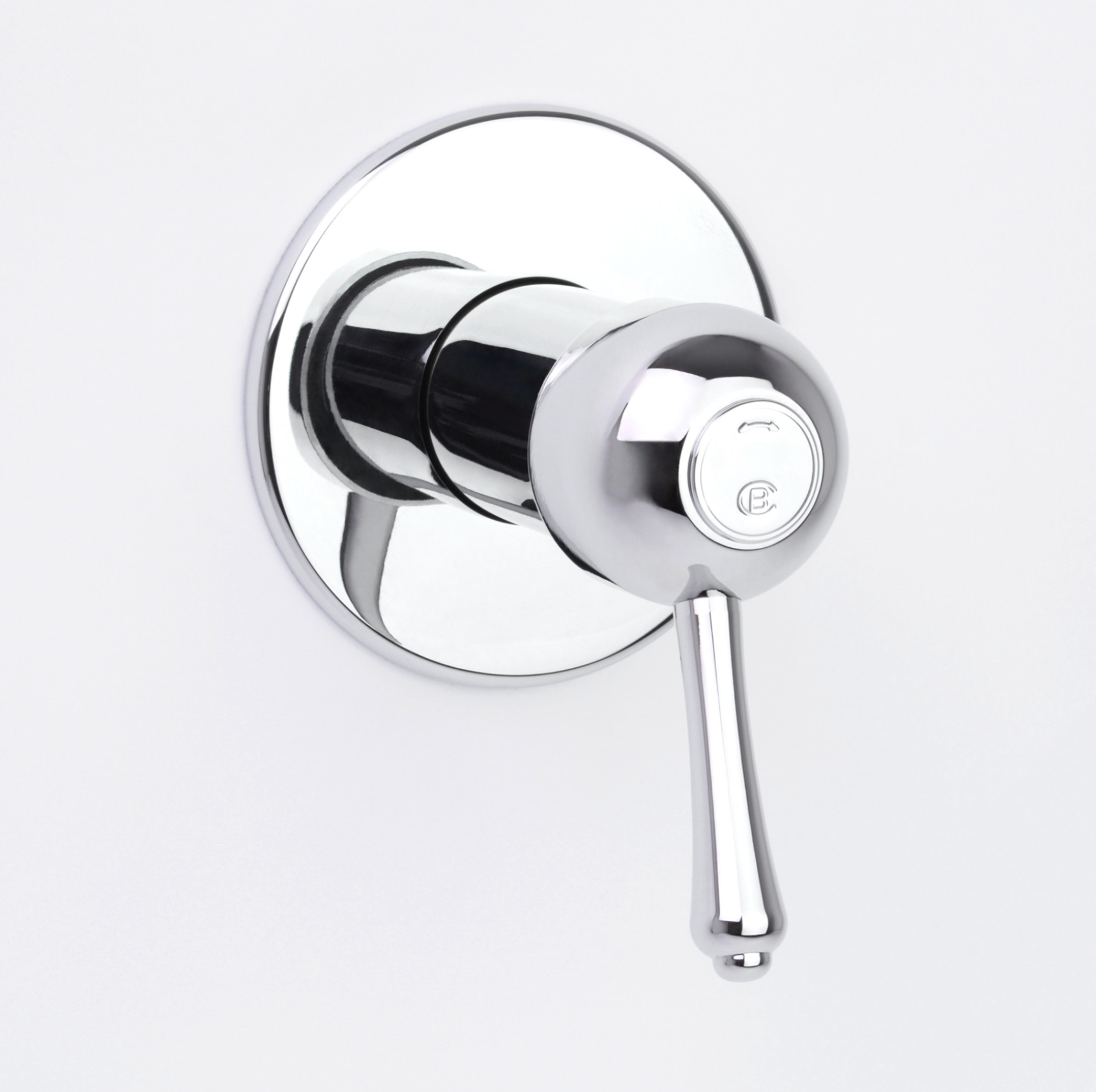 traditional stye bathroom wall diverter mixer tap