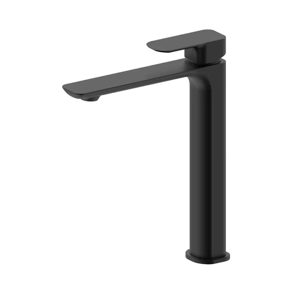 Donii Ella Tora Tall Basin Mixer Tap Matte Black