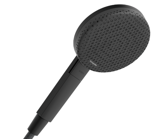 hansgrohe matte black shower head