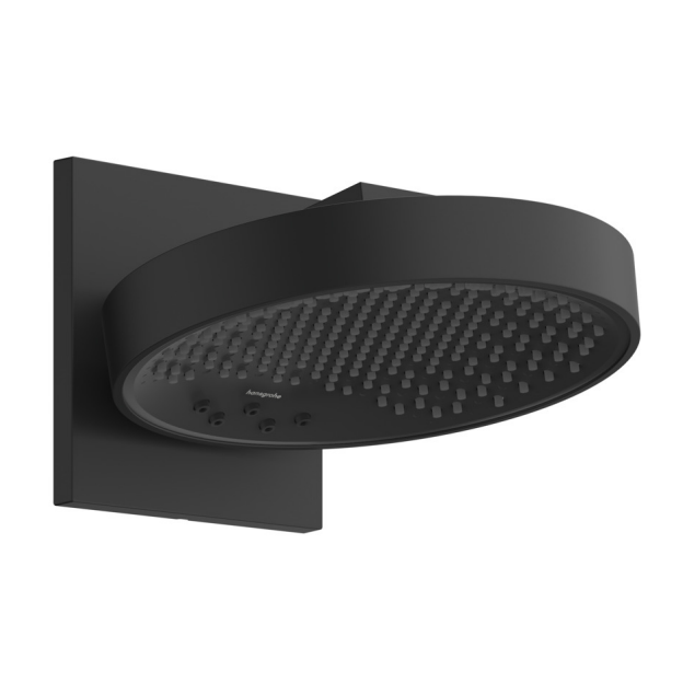 Matte Black Wall mount shower