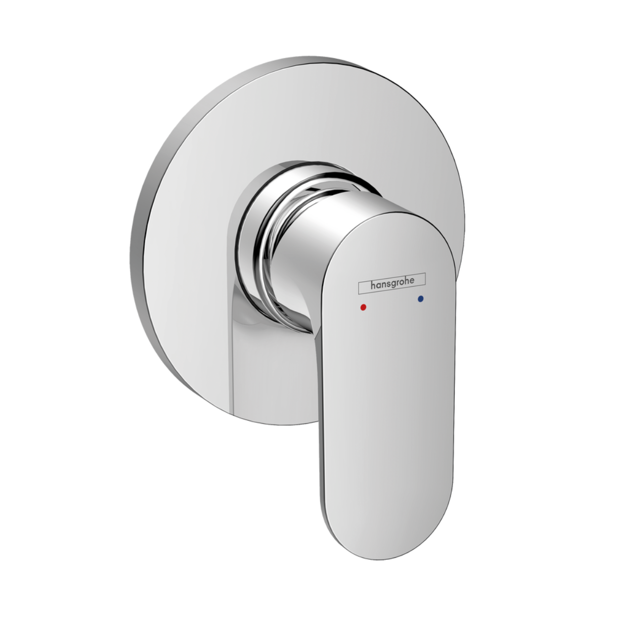 Chrome bathroom Paddle handle water mixer tap with Chrome 