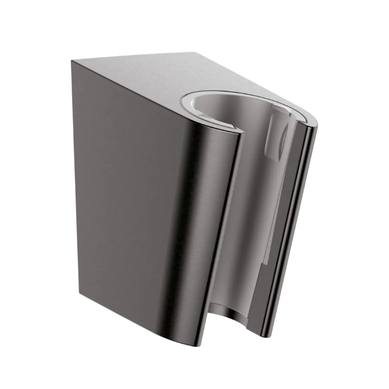suower bracket Brushed black chrome