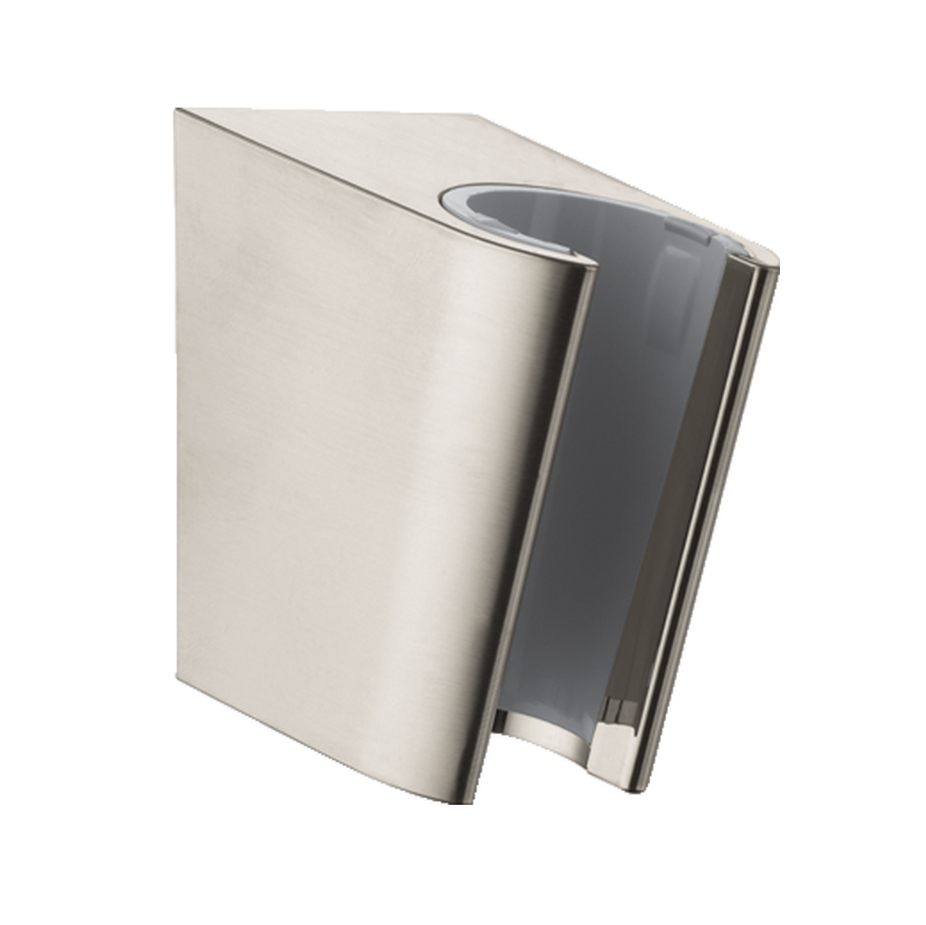 Brushed nickel wall sower bracket