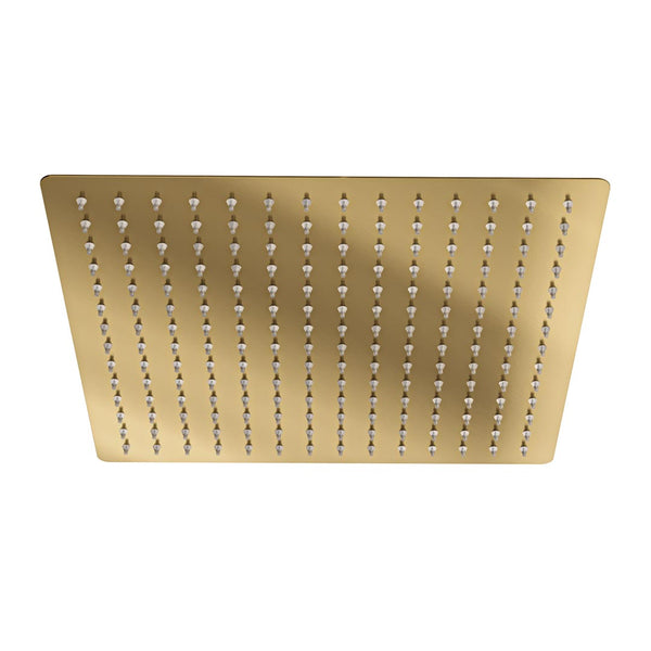 Linsol Ocean  Shower Head 300mm Brushed Brass