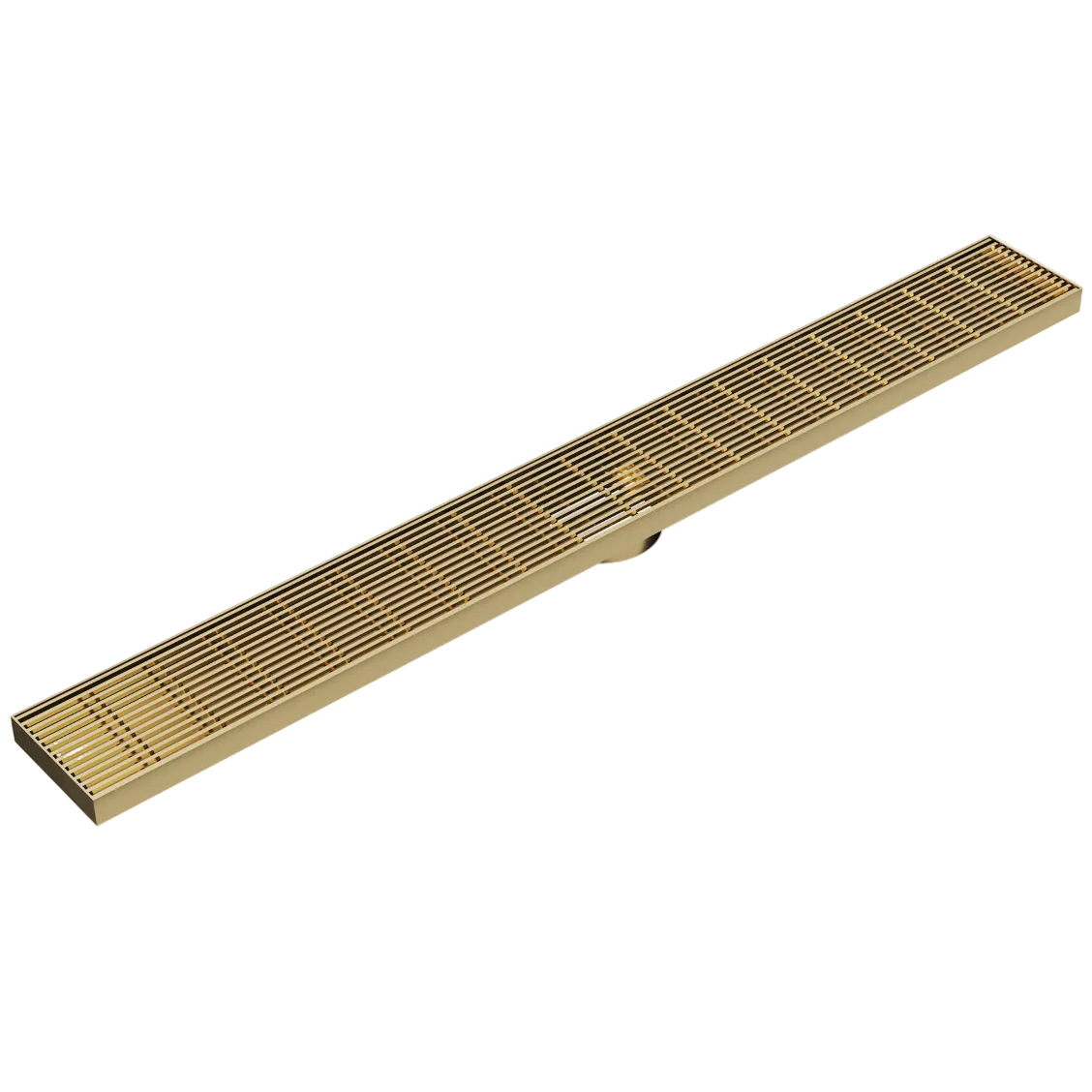 shower water drainage bath shower grate brushed brass 1000mm