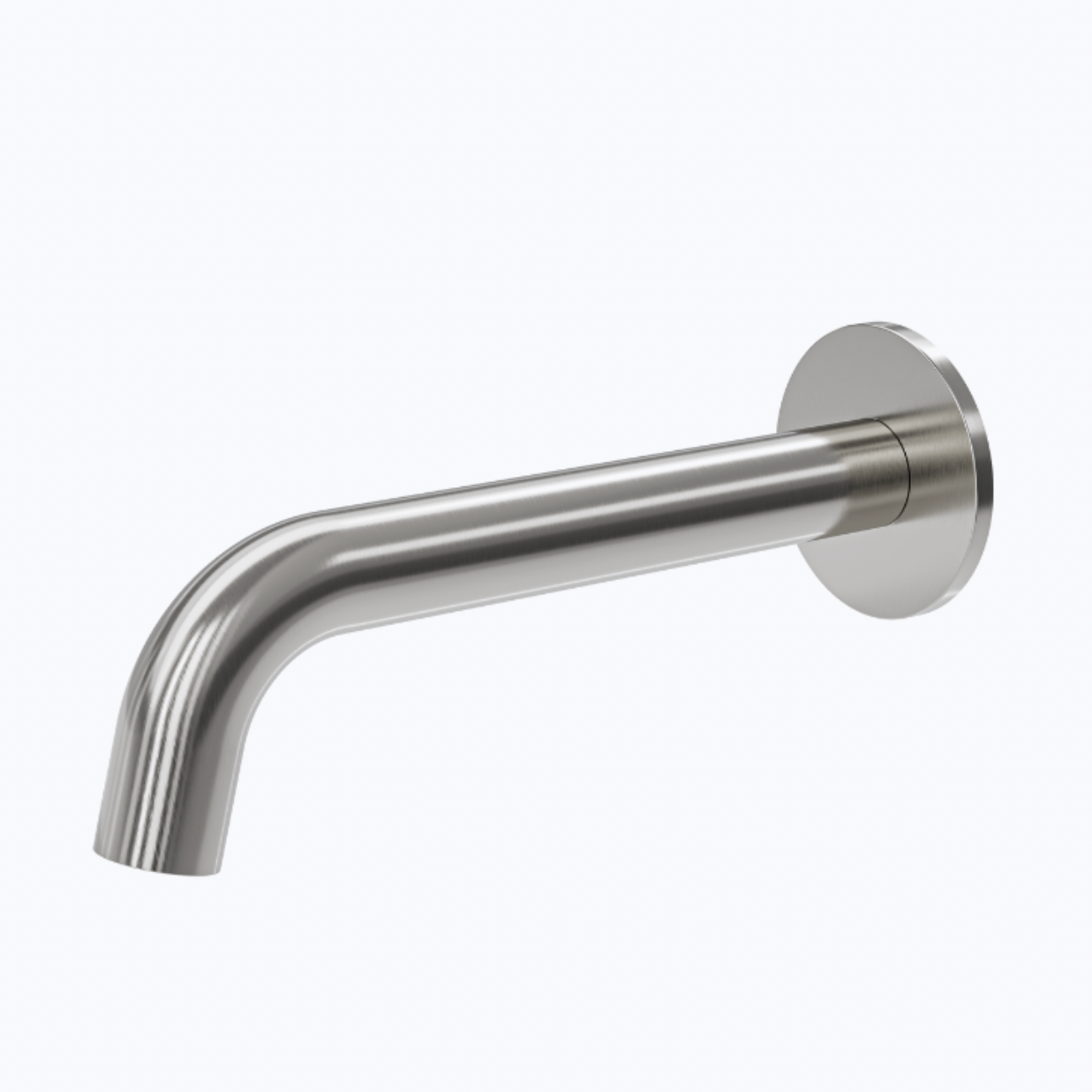 Fixed basin spout brushed nickel 