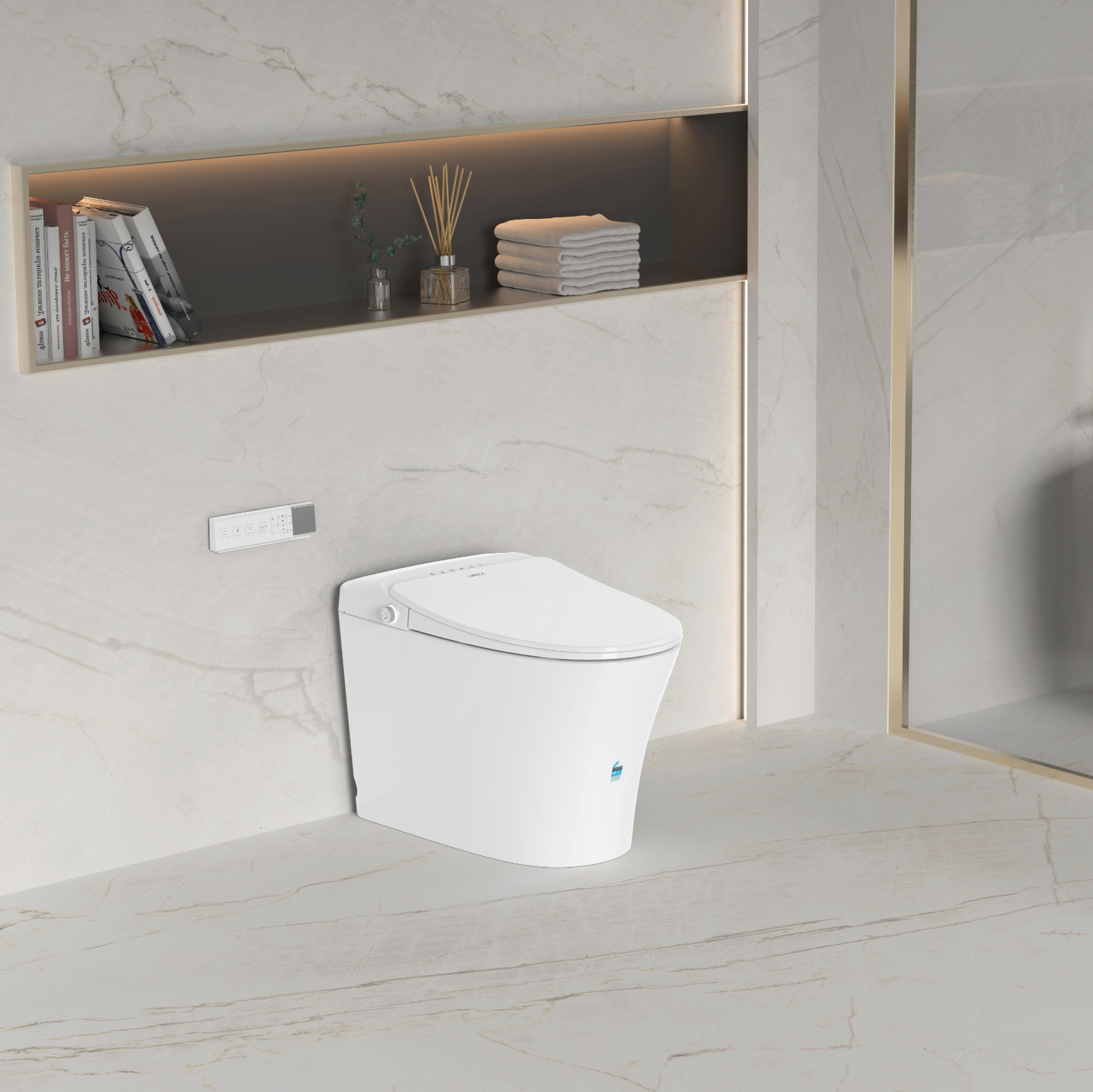 intelligent bidet back to wall cisternless toilet 