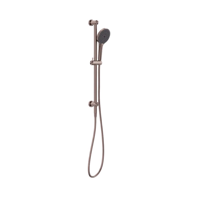 Nero Mecca Single Rail Air Shower II Brushed Bronze