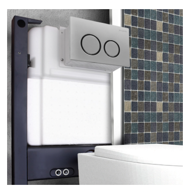 Paco Jaanson Breeze Inwall Undercounter  Mechanical Cistern For Wall Hung Toilet Pans
