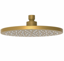 220mm brushed brass shower head