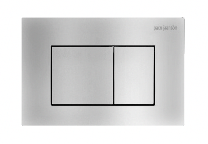 Paco Jaanson Breeze Dual Flush Control Plate Polished Chrome