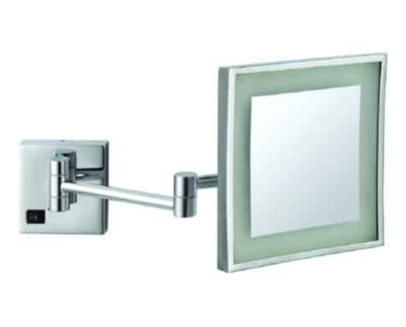 Thermogroup 3 x  Magnification Chrome Mirror with Light