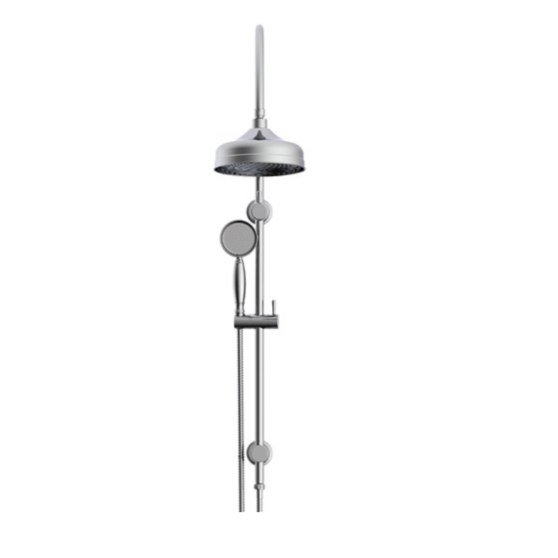 ADP Eternal Gooseneck Twin Shower Chrome