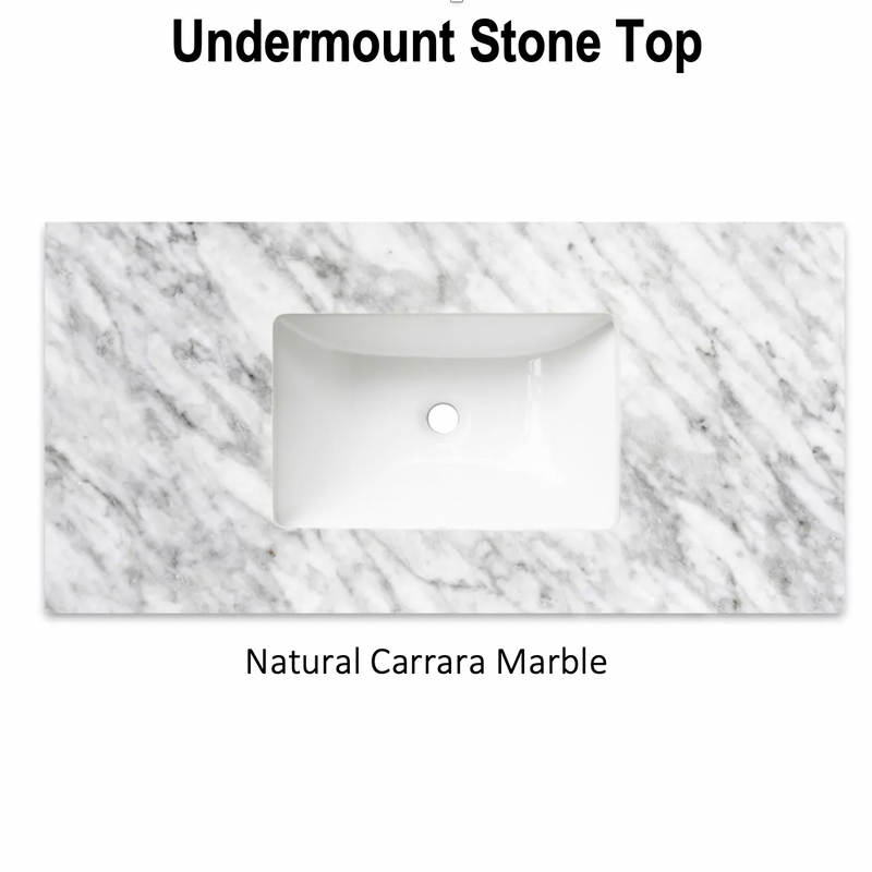 Otti Laguna Satin White Wall Hung Vanity 750mm