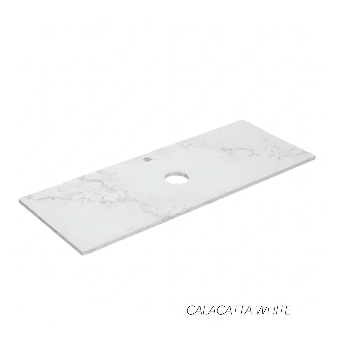 Lukka Crete freestanding  Matte White  PVC Fluted Vanity  750mm