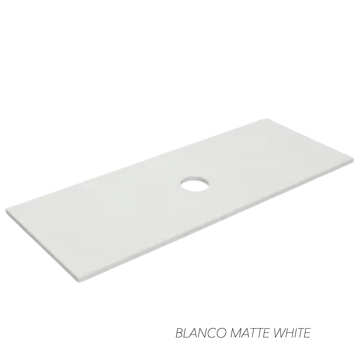Lukka Crete freestanding  Matte White  PVC Fluted Vanity  750mm