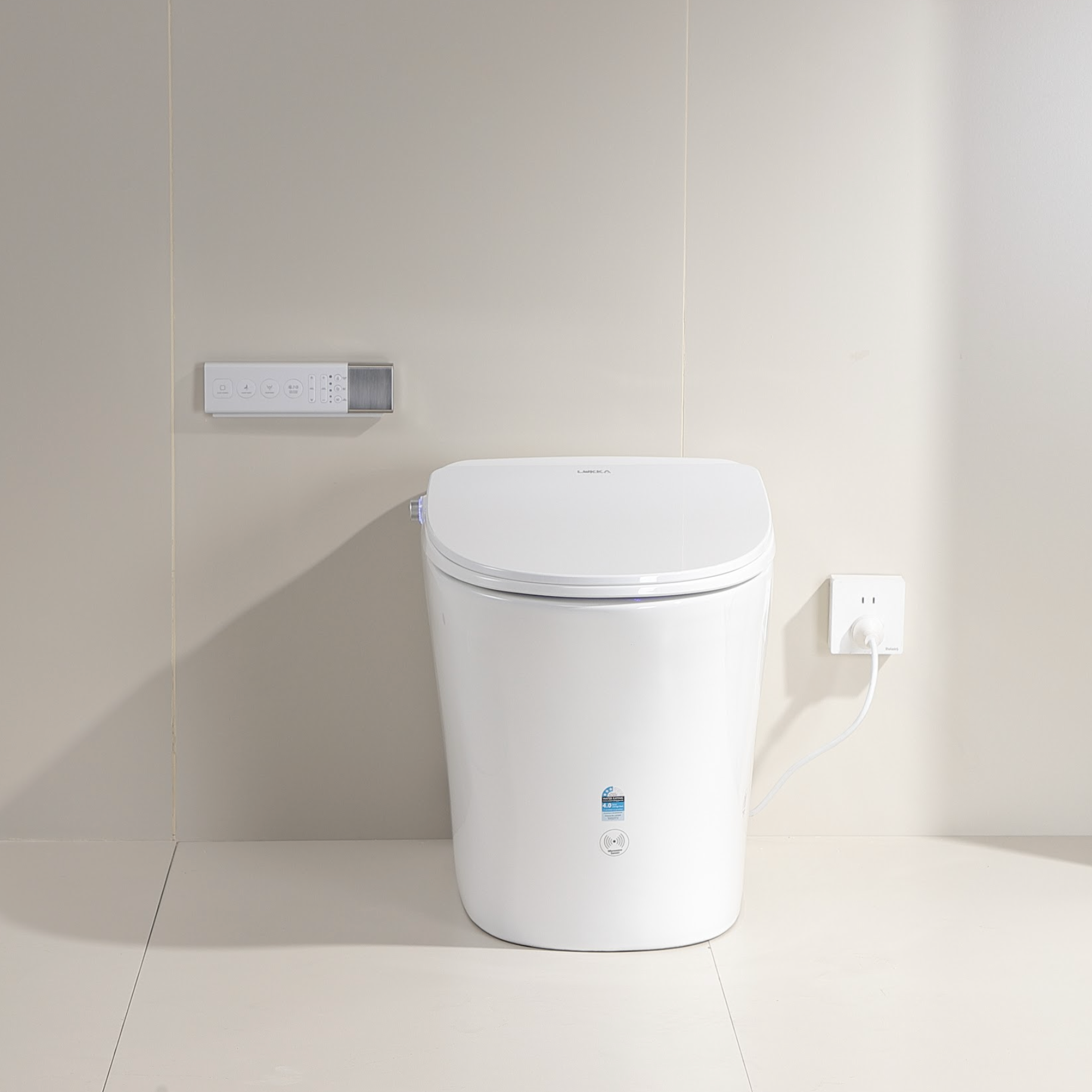Lukka Lesbos Cisternless Wall Faced Smart Toilet