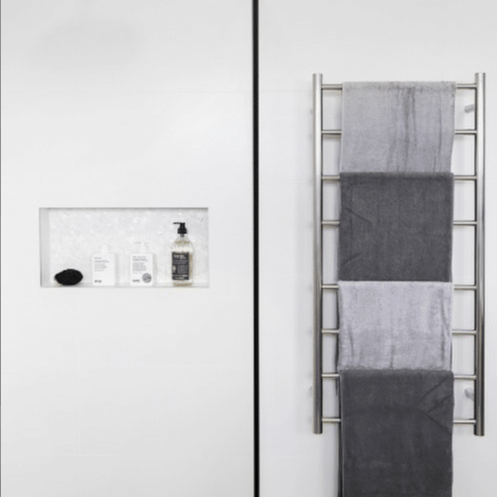 Thermogroup 8 Bar Thermorail Polished Stainless Steel Towel Ladder 530x1120mm