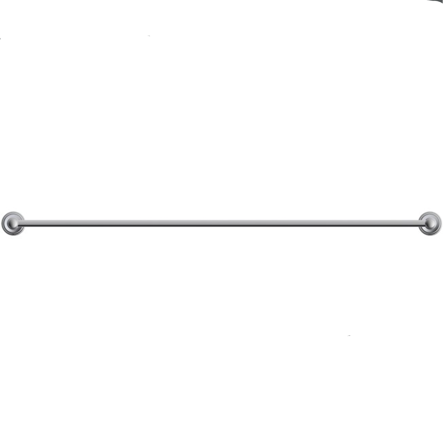 ADP Eternal Single Towel Rail Chrome