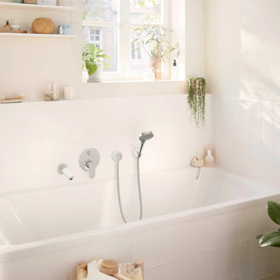 Hansgrohe Rebris S Shower Mixer With Diverter Chrome