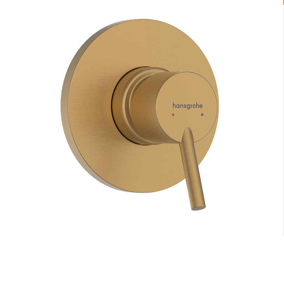 Hansgrohe Tecturis S Shower/Bath Mixer Brushed Bronze