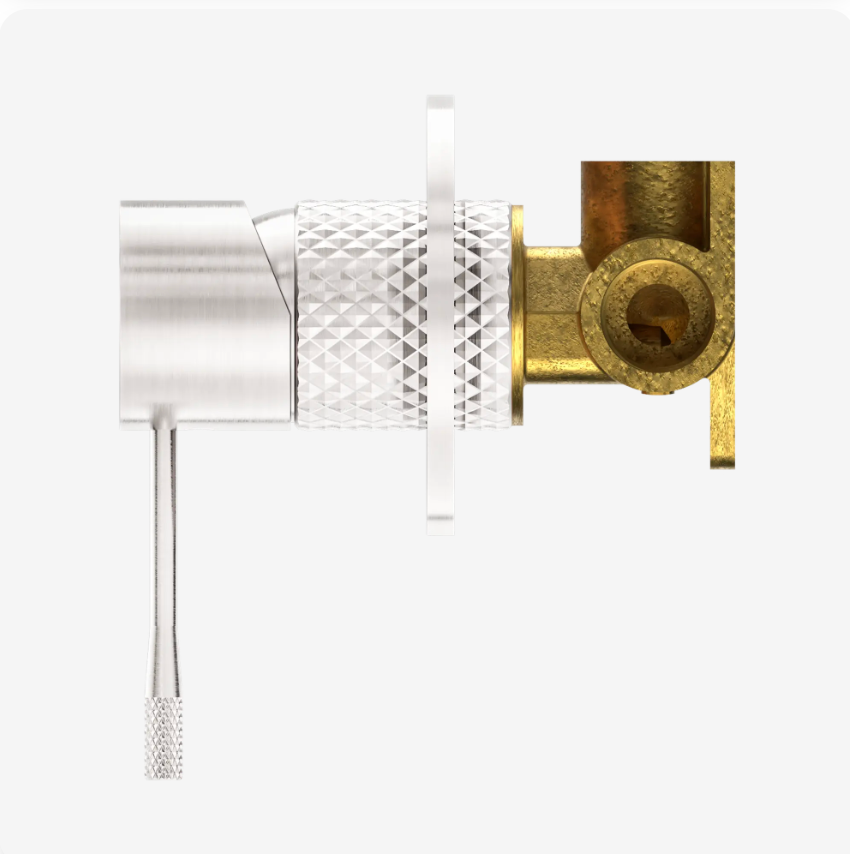 Nero Opal Shower Mixer Brushed Nickel