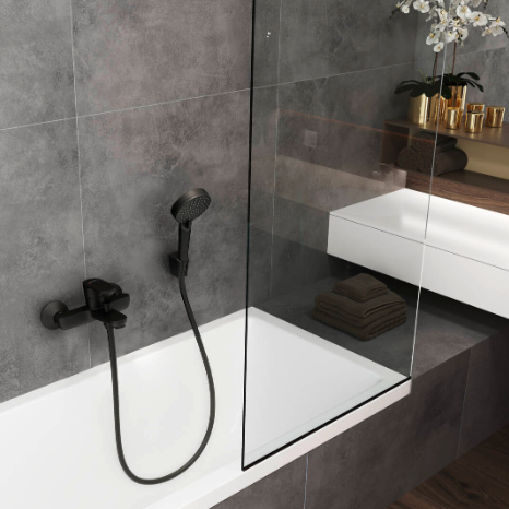 Hansgrohe Shower Holder S Matte Black