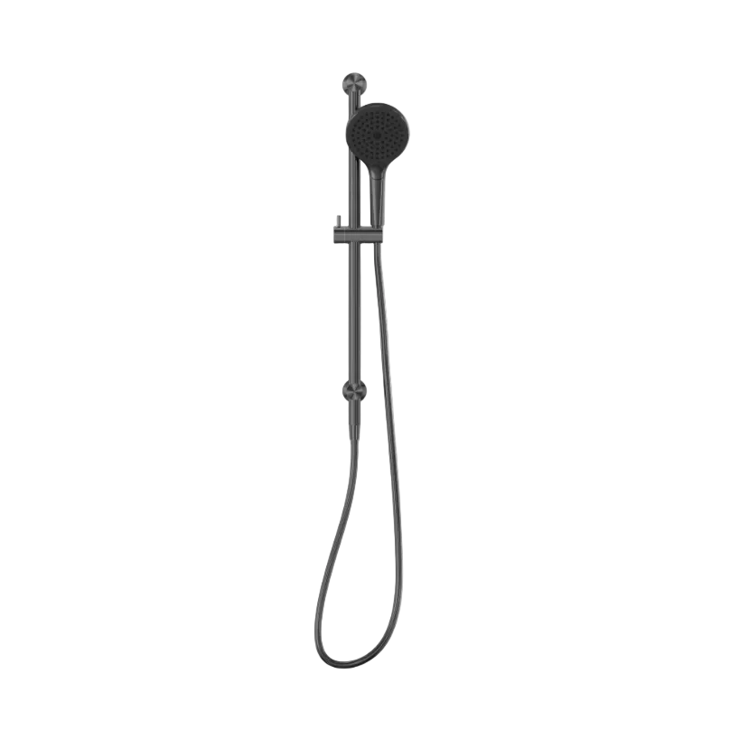 Nero Mecca Single Rail Shower With Air II Gun Metal