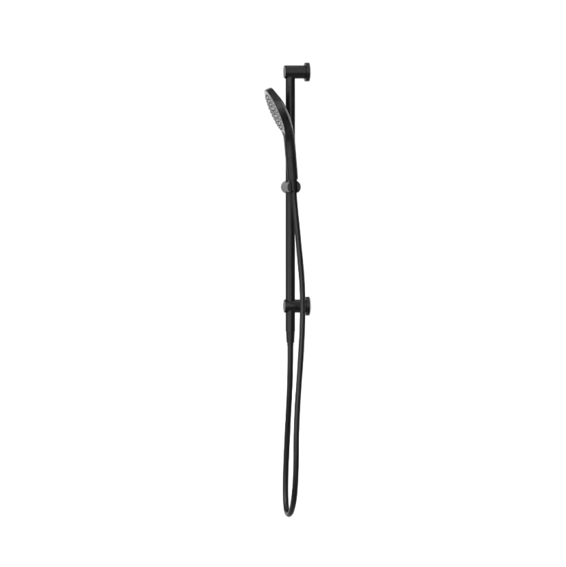 Nero Mecca Single Rail Shower With Air Shower II Matte Black