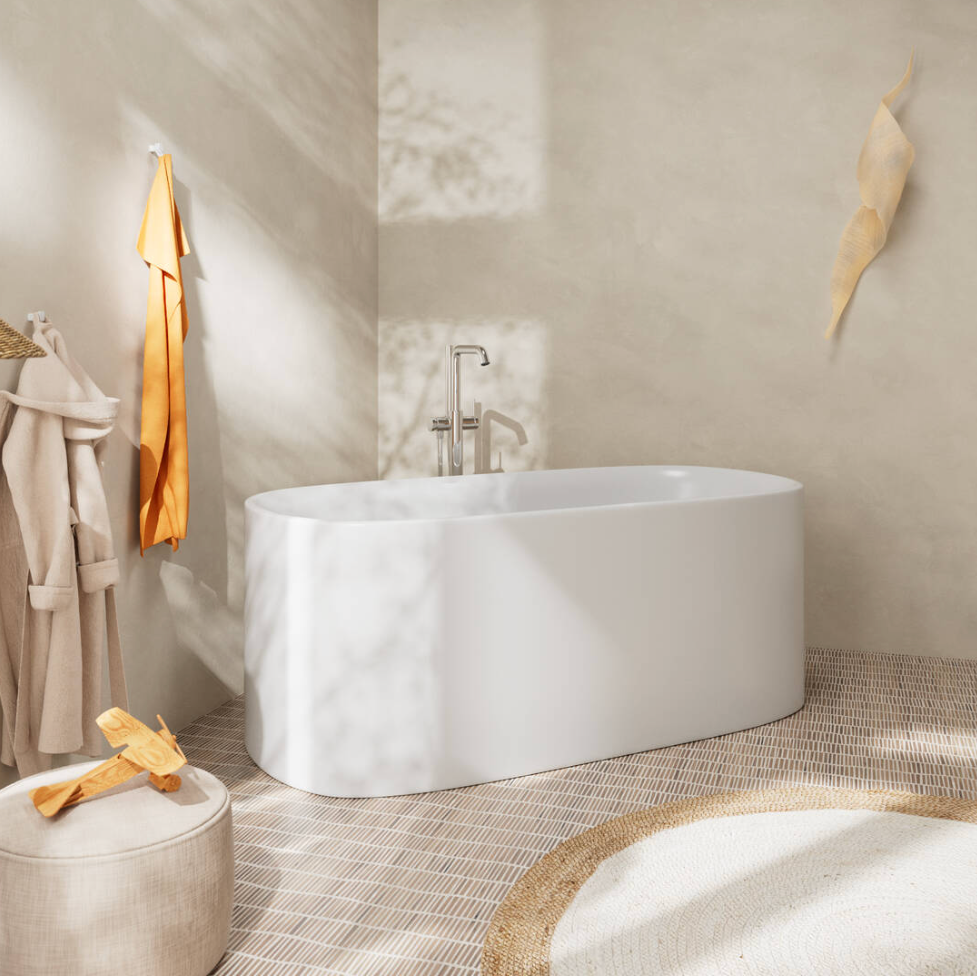 Hansgrohe Tecturis S Free Standing Bath Filler Chrome