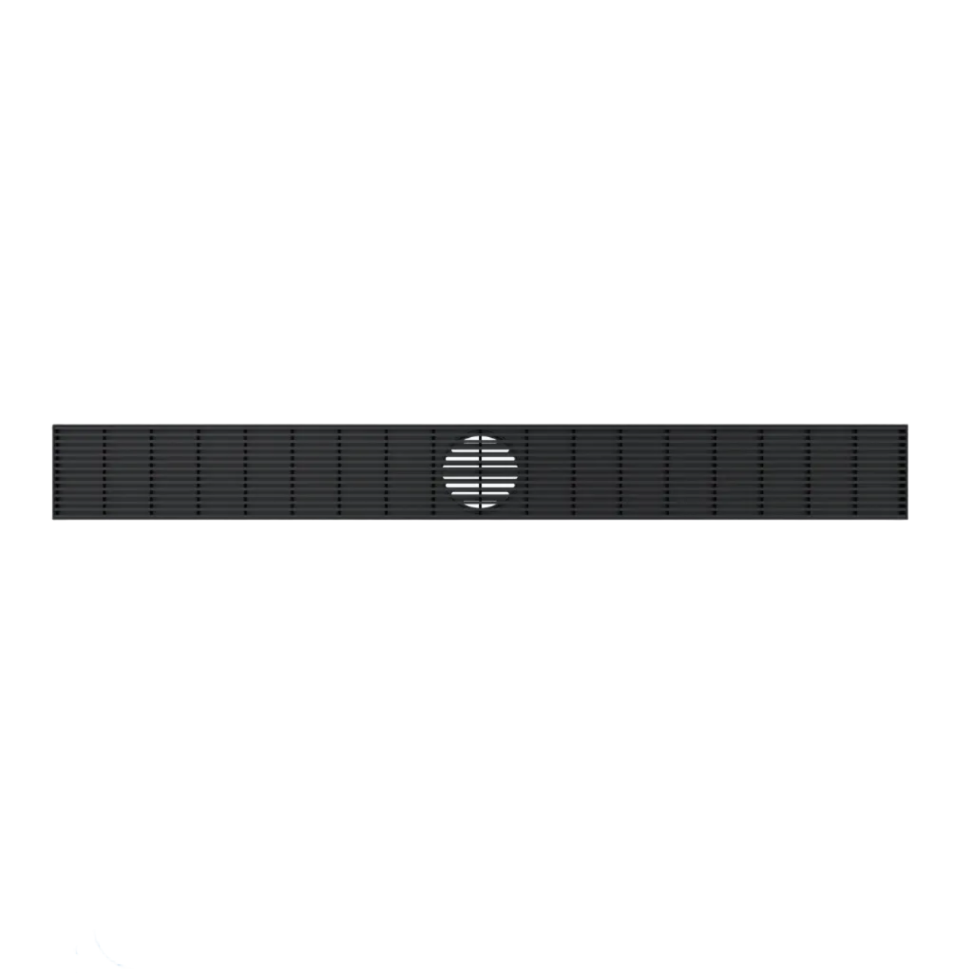 Linsol 1000 Shower Heelguard Channel Grate Matte Black