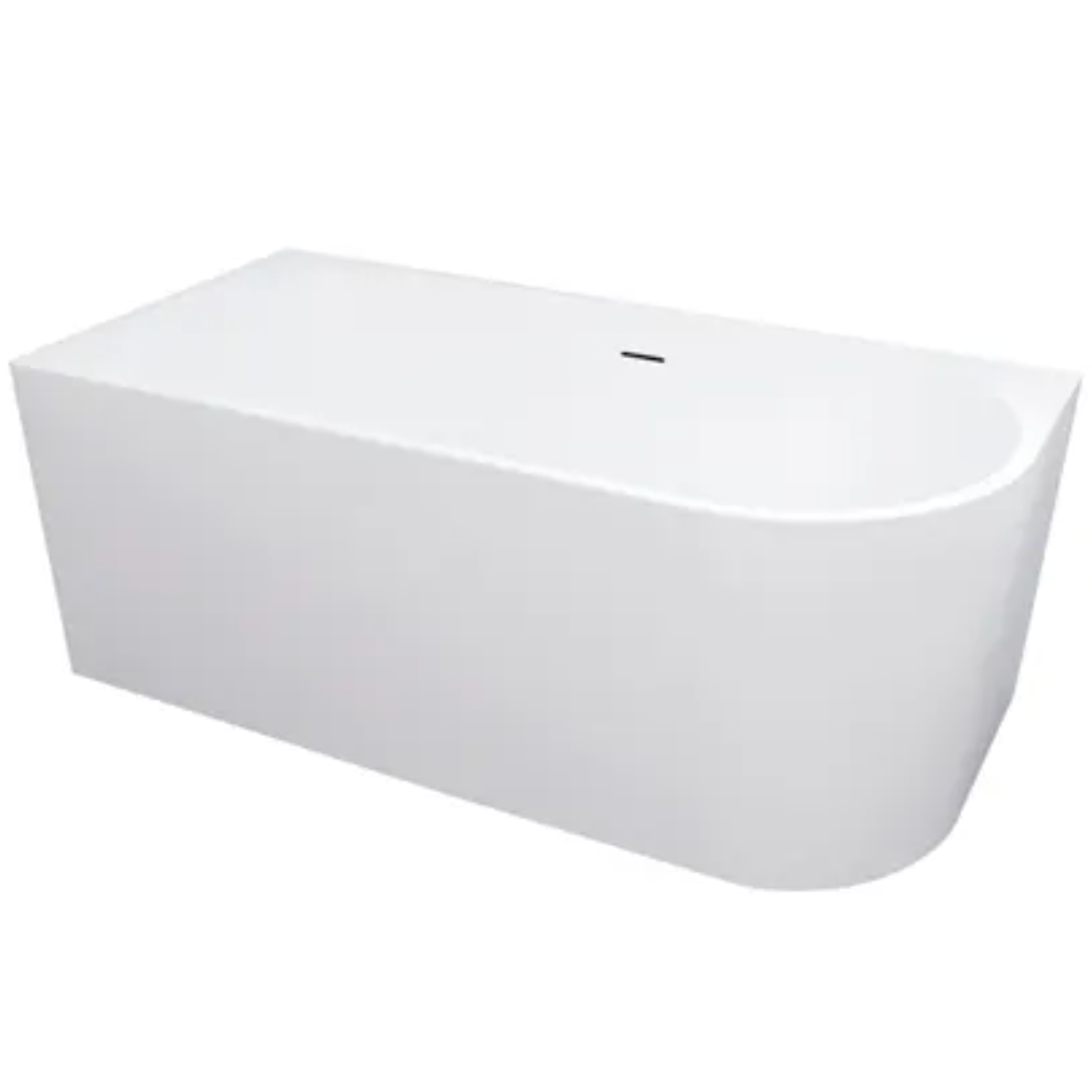 Inspire 1700mm Left Hand Corner Bath  Gloss White