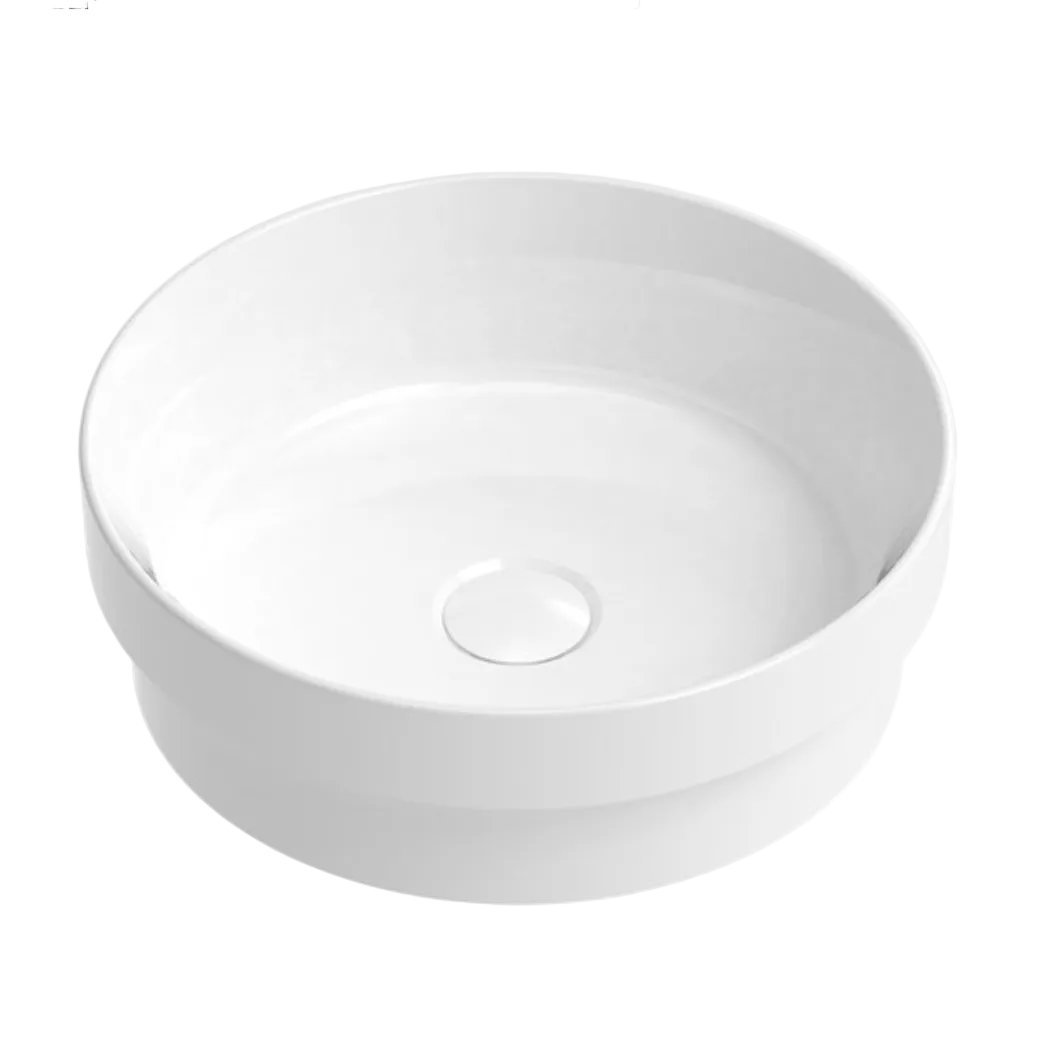 ADP Monica Gloss or Matte White Ceramic Semi-Inset Basin 355x355