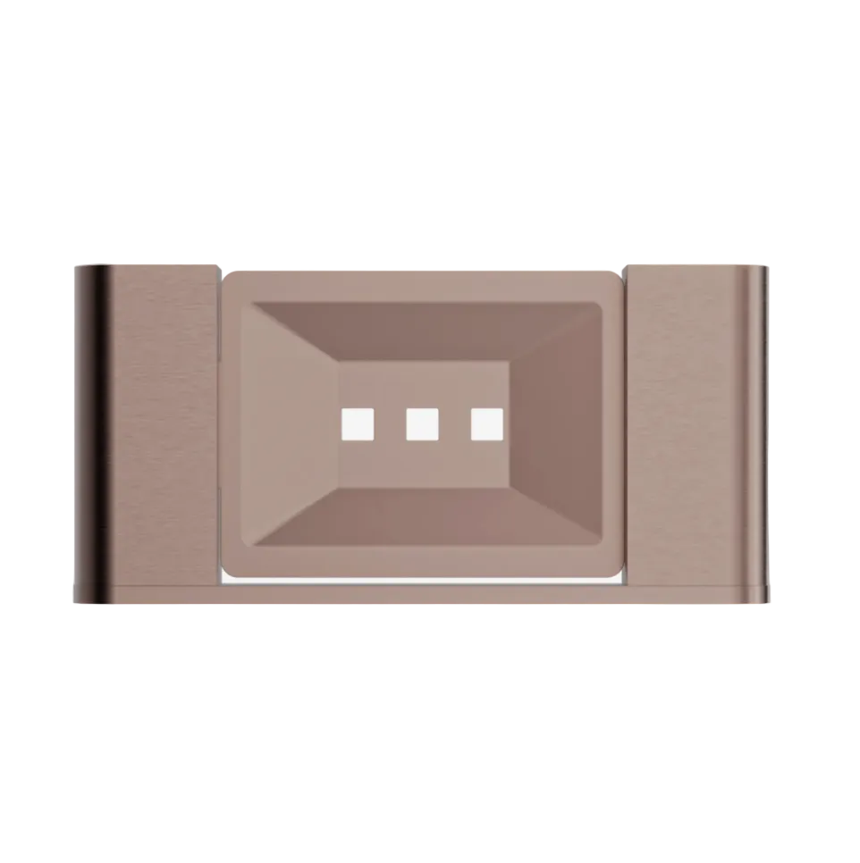 Nero Bianca Soap Dish Brushed Bronze