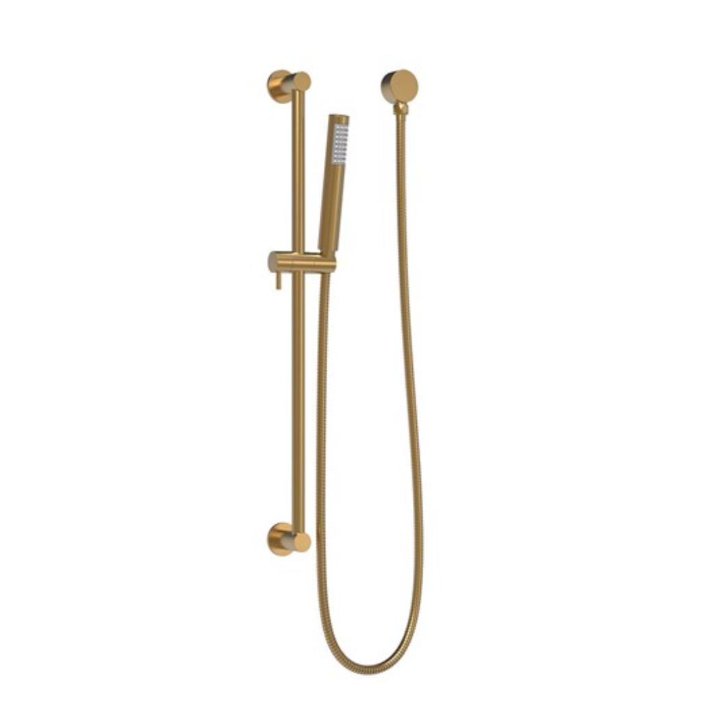 ADP Soul Slimline Single Rail Shower Brushed Brass