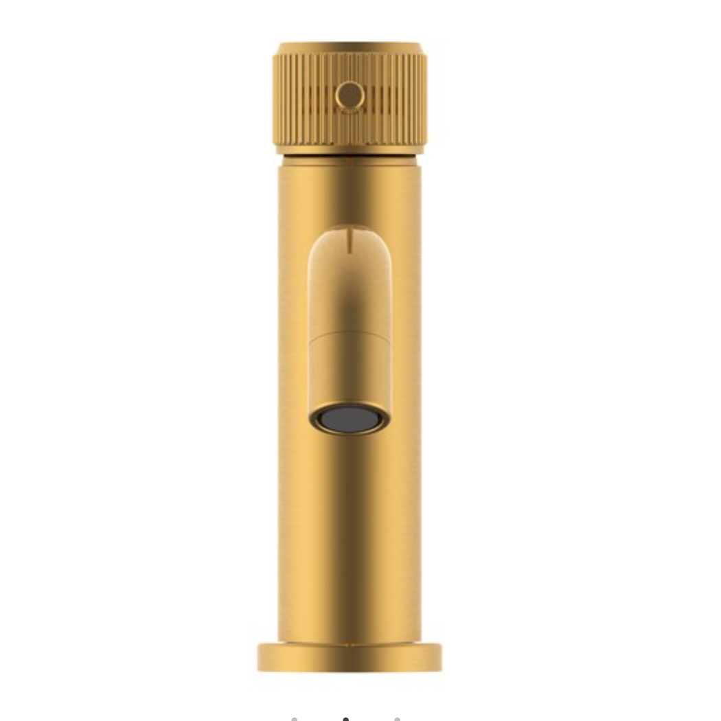 ADP Soul Groove Basin Mixer Brushed Brass
