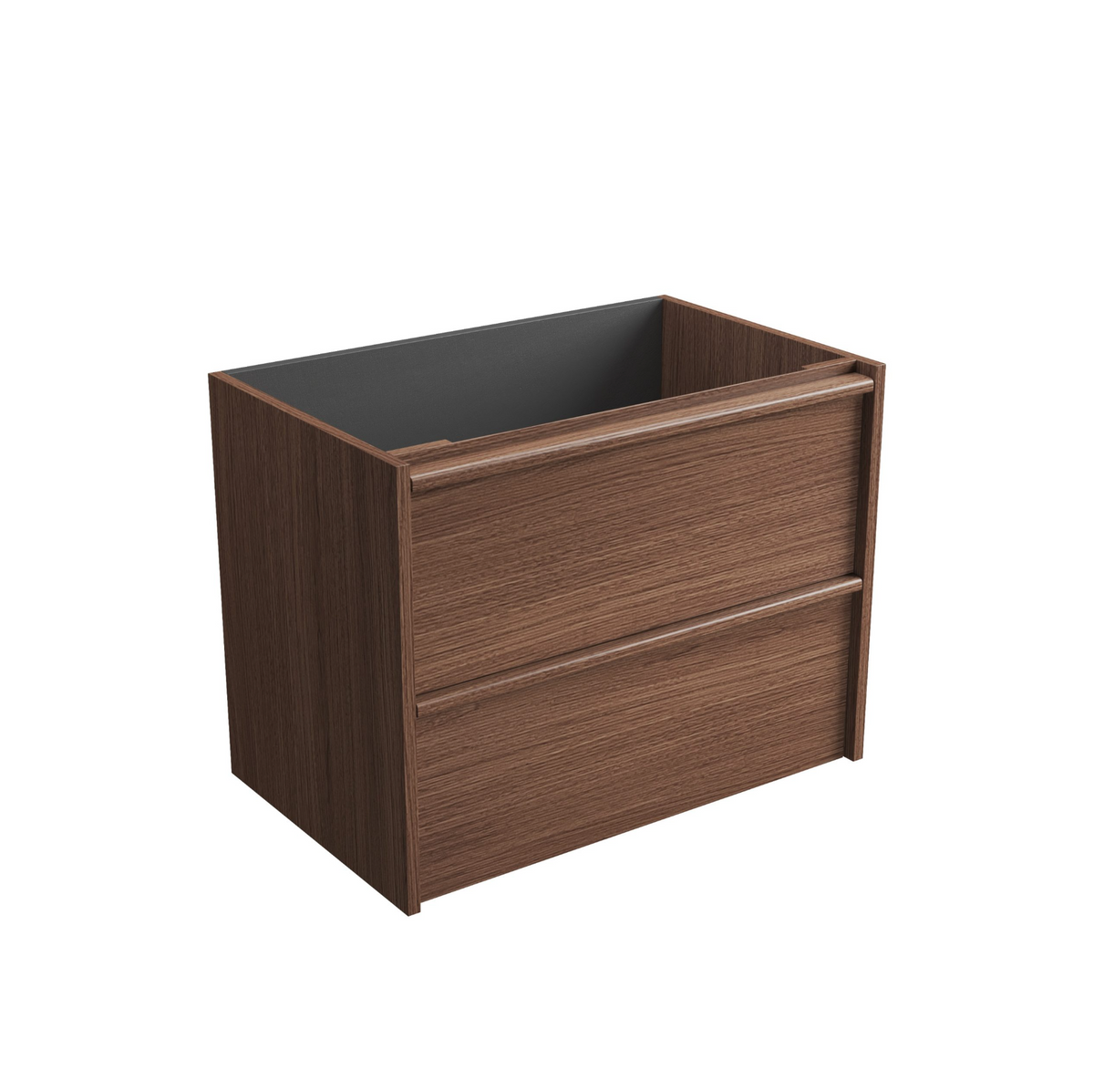 Aulic Venetta Framed Walnut Wall Hung Vanity 750mm